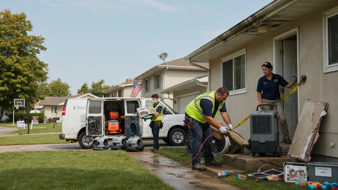 Water Damage Restoration in Springville, IN near me